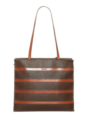 Celine Vintage Macadam PVC Tote Bag