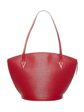Louis Vuitton Red Epi Leather Saint Jacques GM Bag