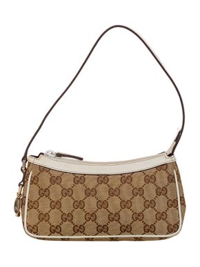 Gucci GG Monogram Canvas Baguette
