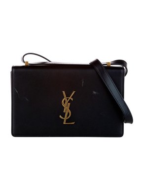 Saint Laurent Black Leather Dylan Bag