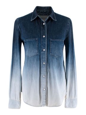 Stella McCartney Ombre Indigo Denim Shirt