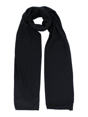 Hermes Black Scarf