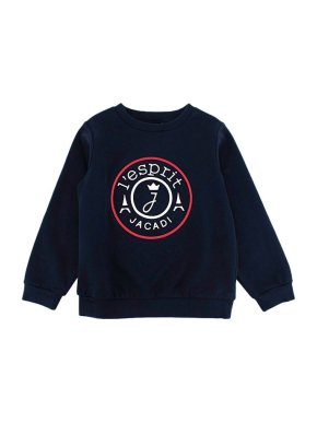 Jacadi Navy Raised Logo Sweatshirt