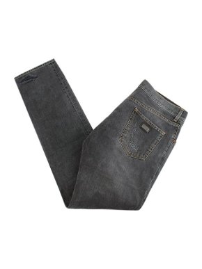 Dolce & Gabbana Charcoal-Wash Distressed Denim Jeans