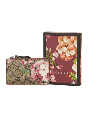 Gucci GG Supreme Blooms Canvas Coin Purse