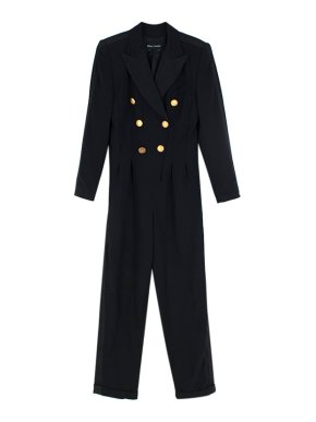 Rena Lange Black Jumpsuit