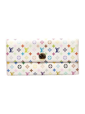 Louis Vuitton x Takashi Murakami Monogram Multicolore Sarah Long Wallet