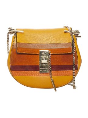 Chloe Sunset Patchwork Leather Drew Bag
