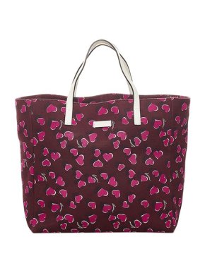 Gucci Heartbeat Printed Canvas Tote Bag
