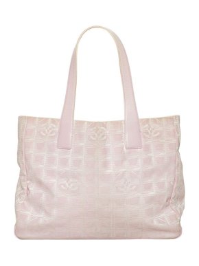 Chanel Ivory Nylon New Travel Line Tote Bag