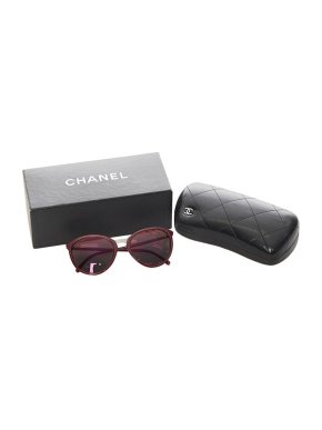 Chanel Round Tinted Sunglasses