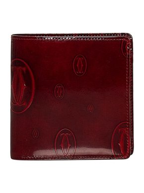 Vintage Burgundy Must de Cartier Cardholder