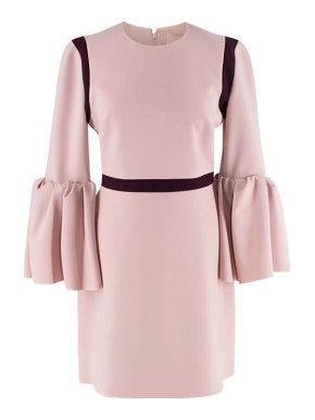 Roksanda Ilincic Pink Crepe Margot Dress