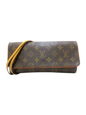Louis Vuitton Vintage Monogram Canvas Pochette Twin GM  Bag