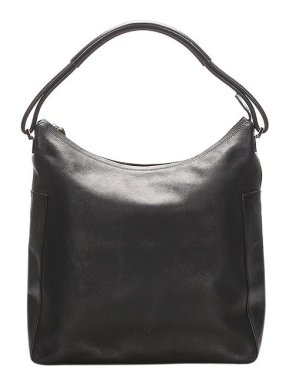 Gucci Black Leather Hobo Bag