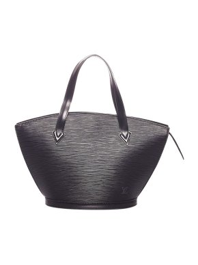 Louis Vuitton Black Epi Saint Jacques Short Strap PM Bag