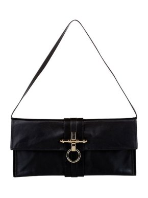 Givenchy Black Leather Obsedia Leather Bag