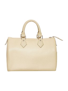 Louis Vuitton Ivory Epi Leather Speedy 25 Bag