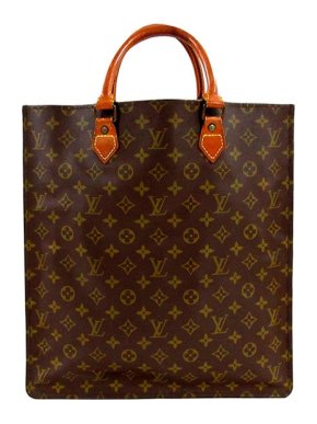 Louis Vuitton Vintage Monogram Canvas Sac Plat Tote Bag