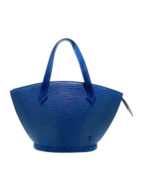 Louis Vuitton Blue Epi Leather Saint Jacques PM Short Strap Bag