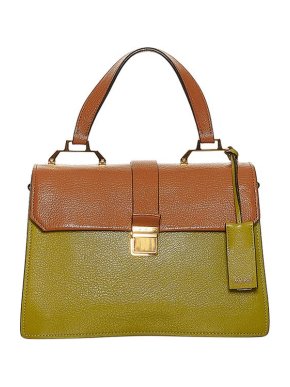 Miu Miu Bicolour Leather Flap Bag