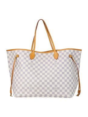 Louis Vuitton Damier Azur Canvas Neverfull GM Tote Bag