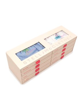 Stella McCartney White and Blue Days Of The Week Knickers