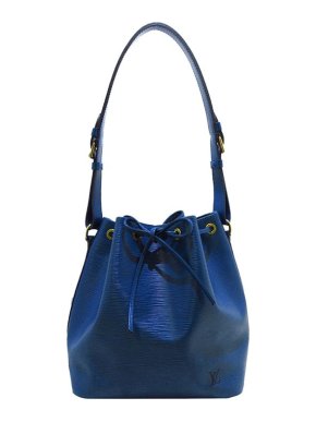 Louis Vuitton Blue Epi Leather Petit Noe