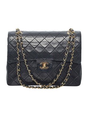 Chanel Classic Small Lambskin Leather Single Flap Bag