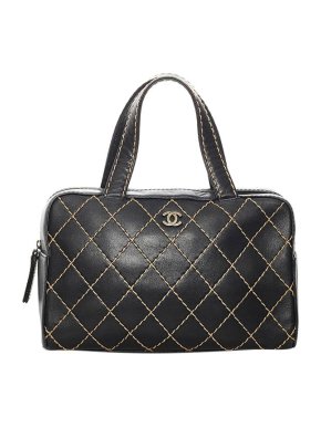 Chanel Wild Stitch Leather Handbag