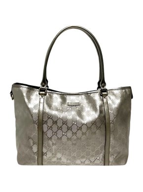 Gucci Metallic GG Monogram PVC Tote Bag