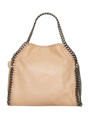 Stella McCartney Nude Shaggy Deer Falabella Tote Bag