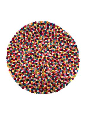 HAY Multicoloured Pinocchio Rug 90cm