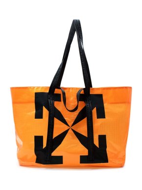 Off White Arrow Tyvek Tote Bag