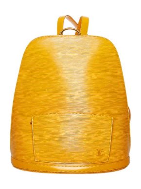 Louis Vuitton Yellow Epi Leather Gobelins Backpack