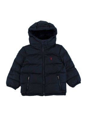 Ralph Lauren Polo Navy Hooded Kids 4Y Puffer