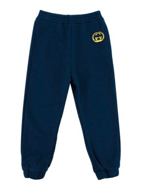 Gucci Kids 3Y Blue Logo Joggers