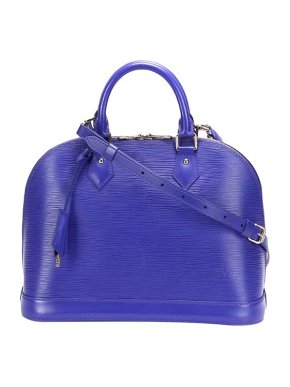 Louis Vuitton Violet Epi Leather Alma PM Bag