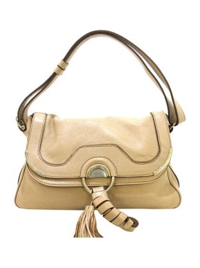Celine Vintage Cream Patent Leather Bag