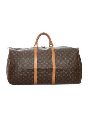 Louis Vuitton Monogram Canvas Keepall 60 Weekend Bag