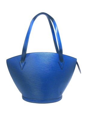 Louis Vuitton Blue Epi Leather Saint Jacques GM Long Strap Bag