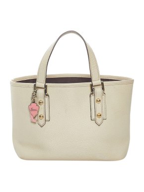 Gucci Ivory Leather Joliecoeur Tote Bag