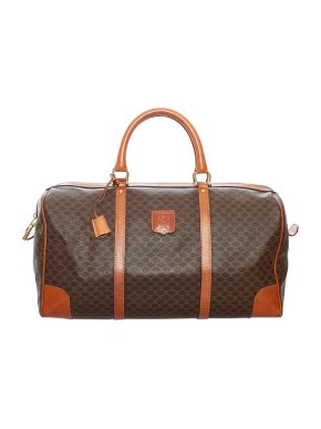 Celine Vintage Macadam PVC Weekend Bag