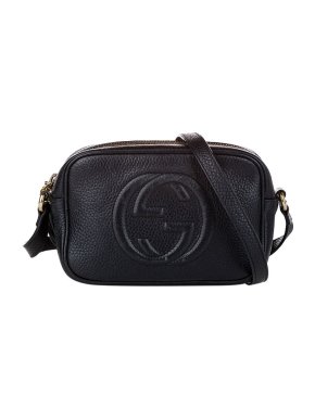 Gucci Black Leather Soho Disco Camera Bag