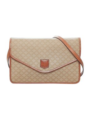 Celine Vintage Macadam PVC Crossbody Bag