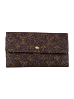 Louis Vuitton Monogram Canvas Sarah Long Wallet