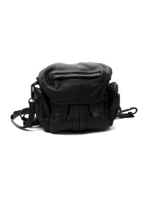 Alexander Wang Black Leather Backpack