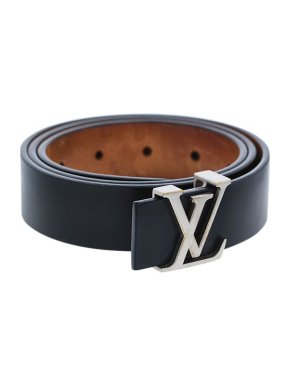 Louis Vuitton Initiales Leather Belt - Size 80