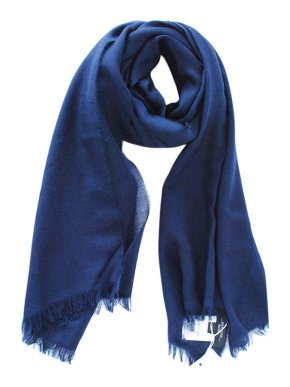 MaxMara Navy Cashmere Shawl