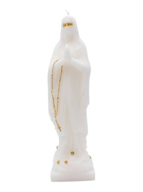 Guilty Parties White Maria Candle